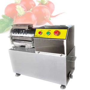 Paslanmaz Çelik Sebze Kesme Makinesi Elektrikli İpler Patates Salatalık Turp Kesici Soğan Kesme Dilim Makinesi