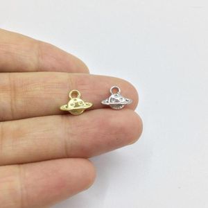 Charms eruifa 20pcs 10 6mm mini toprak baskı madeni para çinko alaşım kolye küpe bileklik mücevherleri diy el yapımı 2 renk