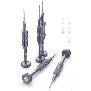 Окружные отвертки Qianli 2D Precision Multi -Type Vint Bit Bit Outdriver для ремонта сотового телефона Мобильный телефон ЖК -экран открыть ручные инструменты 230508