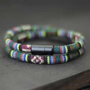 Erkeklerde zincir bohemya ip bileziği çeken macentik bilezik macerası hayatta kalma braslet pulseras hilo hombre plaj sörf brazale 230508