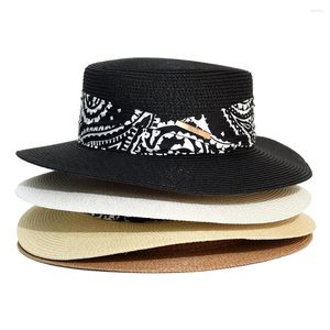 Geniş Memlu Şapkalar Plaj şapkası Yaz Gelişmiş Moda Tasarımı Güneş Beyaz Saman Yumuşak Üstü Nötr Güneş Kap Gorras Homebre