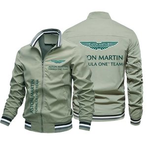 2023 Moda F1 Jackets de moletom de moletom de moletom da Fórmula 1 Aston Martin AM14 Fernando Alonso Jack van Racing Motorcycle Uniform 454