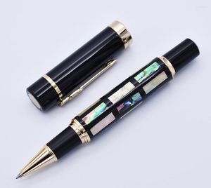 Jinhao Big Size Pen Rollerball с пополнением Brigh Pearl Green Sea Shell Письмо подарить подарки в офис офис домашняя школа принадлежности