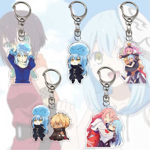 Anime anime o zaman bir balçık olarak reenkarne oldum Kawaii Rimuru Tempest Figürleri Kolye Ticari Çanta Takipleri Koleksiyonu J230426