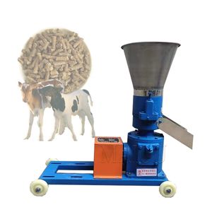 3kw Pellet Press Animal Feed Pellet Mill Biomass Pellet Machine 100kg h-200kg h