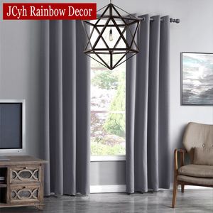 Curtain JRD Modern Blackout Curtains For Living Room Window Bedroom Fabrics Ready Made Finished Drapes Blinds Tend 230510
