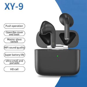 Управляемый звук TWS Bluetooth-гарнитура Беспроводные наушники Водонепроницаемые наушники OEM-вкладыши для мобильного телефона Наушники XY-9