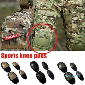Diz Padleri Spor Erkekler Taktik Kneepad Dirsek Askeri Spor Damla Ordu Dişli Güvenliği Açık Mekan Protec