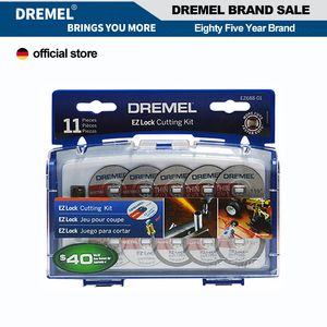 Prodotti di finitura Dremel Ez Lock Disco da taglio abrasivo Kit utensili rotanti 38mm Con mandrini Mole abrasive Accessori per plastica Metallo Tavola sottile 230511