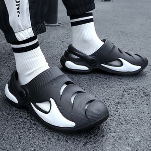 Sandals Man Hollow Out Slippers нельзя толстая платформа для женской обувь летние открытые пары пары ванная комната мягкие квартиры 230510