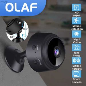 Tahta Kameraları A9 IP Kamera HD1080P Ev Güvenliği WiFi Mini Kamera Küçük CCTV Kızılötesi Gece Görme Tespit Uzak Monitör Kamera