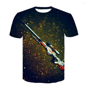 Мужские рубашки Tee Counter Strike Global Atturanting CS Go Gamer рубашка Harajuku 3D Print Tshirt CSGO Game Game с коротким рукава