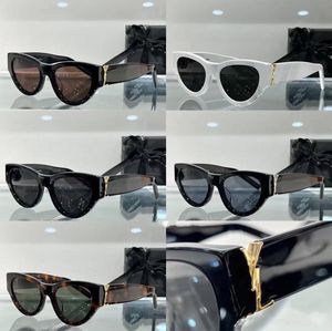 2023 Yeni Lüks Tasarımcı Güneş Gözlükleri Brand Name Kadınlar Kedi-Gözlü Güneş Gözlüğü Anti-İv Gözlükleri Moda Güneş Gözlükleri Mektup Günlük Gözlükler