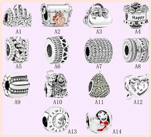 925 Gümüş Boncuklar Takılar Fit Pandora Charm Bilezikleri SEVGİ ÇANTA Hazine Kutusu Yılan Zinciri Snap Kıdaşları