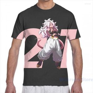 Erkek Tişörtleri Android 21 Erkekler Tişört Kadınlar Bütün Baskı Moda Kız Gömlek Boy Tops Tees Kısa Kollu Tshirts