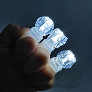 Концертная светодиодная световая лампа пальца мигает кольцевое световое моделирование вечеринки маленькое бриллиантовое кольцо
