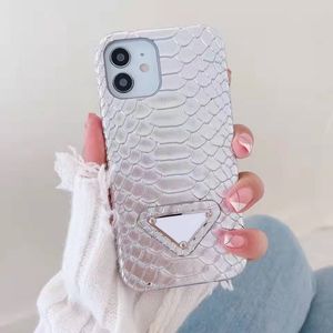 Классический дизайнер Crocodile Skin Phone Case для iPhone 14 13 12 11 Pro Max Luxury Black Leather Mobile Mobile Cover Case 051401