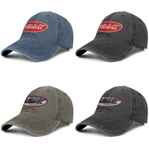 Peterbilt Truck 379 Özel Açık Araba Unisex Denim Beyzbol Kapağı Özel Serin Şapkalar Vintage Eski Logo Kamyon Araba Logosu 18 WH246U