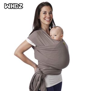 Sırt çantaları taşıyıcılar Slings Rahat moda bebek askı yumuşak doğal sargı bebek taşıyıcı sırt çantası 0-3 yıl nefes alabilen pamuk hipesya hemşiresi