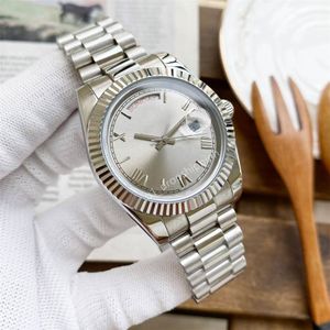 Herrenuhr Uhren Mechanisch Automatik Herrenuhren 41 mm Modeaccessoires Werbegeschenk Edelstahlarmbanduhr Vintage-Uhren für Herren