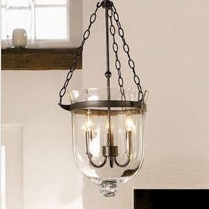 Kolye lambaları Modern Cam Fener Lambası Çömlekçilik Ahır Tarzı Avizesi Ev Oturma Odası Yemek Işığı PA0073