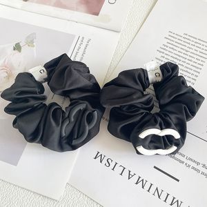 Barrettes lüks tasarımcı saç bağları kadınlar için scrunchies