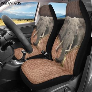Автомобильные сиденья обложки InstantArts Творческие животные печатают автомобильные сиденья, защищающие анти скользит, дышащий полиэстер размер, размер