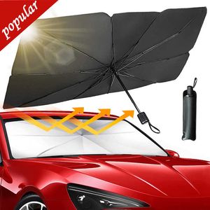 New Car Sunshade Umbrella Car Sun Shade Protector Parasol Auto Front Window Windshield Protection Accessories for Auto Shading