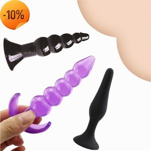 Массажный мягкий фаллоимитатор анальный прикладной штепсец простата массажер гей -фаллос анальные штекеры для женщин для женщин эротические бдсм секс -игрушки для взрослых секс продукт