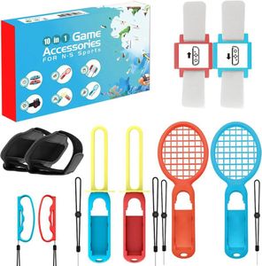 Для Switch Sports Game Accessories Bundle для Nintendo Switch OLED 10 в 1 Аксессуары для видеоигр.