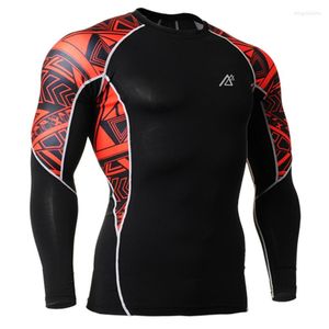 Yarış Ceketler Erkekler 3D Baskı Sıkıştırma Tayt Bisiklet Fitness Giyim Base Katmanı T-Shirts Bike