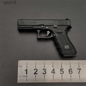 Gun Toys 1 3 Shell Metal Metal Model Model Toy Gun Miniature Alloy Pistol Collect