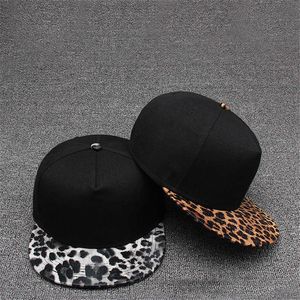 Snapbacks Leopard Snapback Cap Женская бейсбольная шляпа осень Flat Edge Hip Hop Caps Fashion Caps Sport Caps Streetwear мужская шляпа P230512