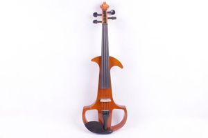 Yinfente Advanced Electric Silent Violin 4/4 Solid wood Nice Tone Free Case #EV7