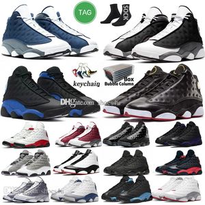 13s Männer Basketballschuhe für Frauen 13 Black Flint Wheat Wolf Grey Playoffs Court Purple French University Blue Melo Class Of 2002 Herren Damen Trainer Sport Sneakers