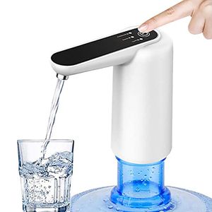 Dispenser Su Şişesi Pompası USB Şarjı Otomatik Elektrikli Su Dağıtıcı Taşınabilir Su Kalitesi İzleme Ev İçecek Dispenser