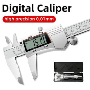 Vernier Calipers Digital Pachometer Metal Caliper Professional Vernier Caliber Measuring Tools Woodworking Thick 230516