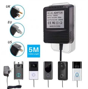 18V AC Power Adapter Transformer Charger EU UK US 220V-240V For Wifi Smart Video Doorbell Camera Video Intercom Door Bell Ring