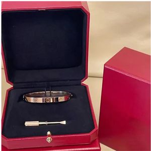 20236mm de largura 5ª geração manupo dourado amor pulseira de titânio designer de aço dourado prata rosa ouro homem homem pulseira de pulverigem de fenda pulseira de braceletes