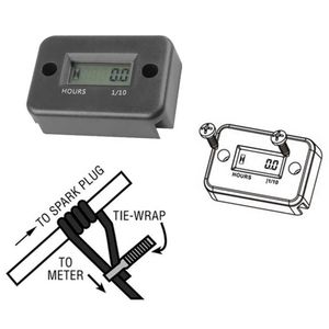 Auto Auto Auto Auto Moto Impermeabile Pannello timer Contaore Ore macchina Atv Lcd Contaore digitale Tosaerba Moto Generatore Bicicletta Ve8