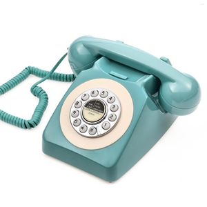 Walkie Talkie Retro Landline Phone Desktop прозрачный пастырский стиль стабильный сигнал украшения домашний телефон старая модная винтажная европей