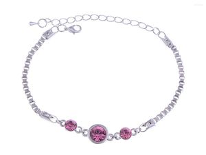 Braccialetto Crystal Elements Fucsia Plum Delight Glitter Bonanza Magic Bracciale