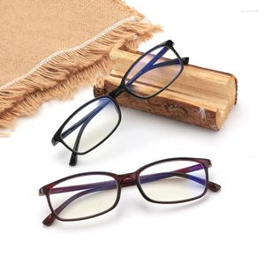 Güneş gözlükleri okuma gözlükleri yaşlı erkekler ve kadınlar eski moda tr90 optik çerçeveler yorgunluk karşıtı