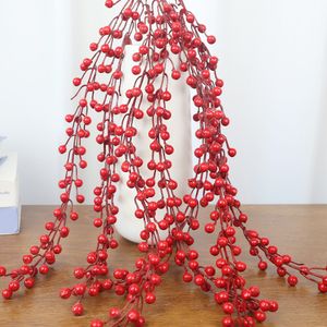 Бордительные моделирование ягоды красные фрукты рождественские дома свадебные вечеринки декоративные продукты и оптовые специализированные отопления для фруктов фасай