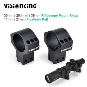 30mm 25.4mm 35mm Riflescope Mount Ring 11mm / 21mm Picatinny Rail High Low Profile for Rifle Scope Hunting Mount Accessories