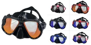 Маска для дайвинга Scuba Регулируемая силиконовая сноркелинга для взрослых маски для плавания Googles Salvage Oclvage Professional Diving Оборудование