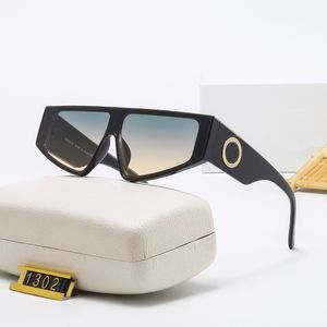 Neue doppellagige Sonnenbrille, europäische und amerikanische Trends, personalisierte Figuren, Kopfbild, Box-Sonnenbrille, modischer großer Rahmen, quadratische Brille, 1302