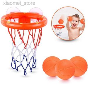 Bath Toys Kids Basketball Toy 3 Ball Hoop for Bathtub Small Kids Water Toy Basketball Gift