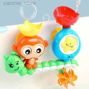 Bath Toys Kids bath toys umbrella for playing with water cup and squirpara wall toy for bathroom shower and sprink