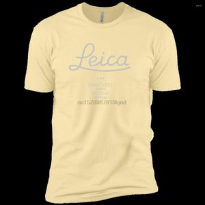 Erkek Tişörtleri Leica Kamera Retro Logo Pografi NL3600 NL Premium Gömlek